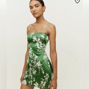 Reformation kosta silk dress